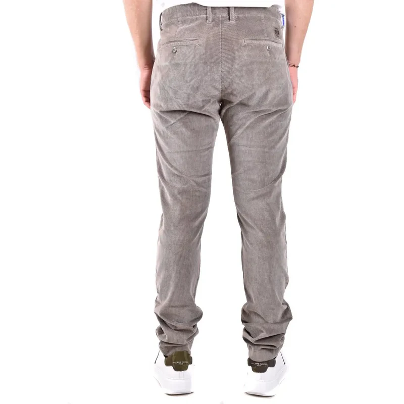 Dondup Herren graue Baumwollhose