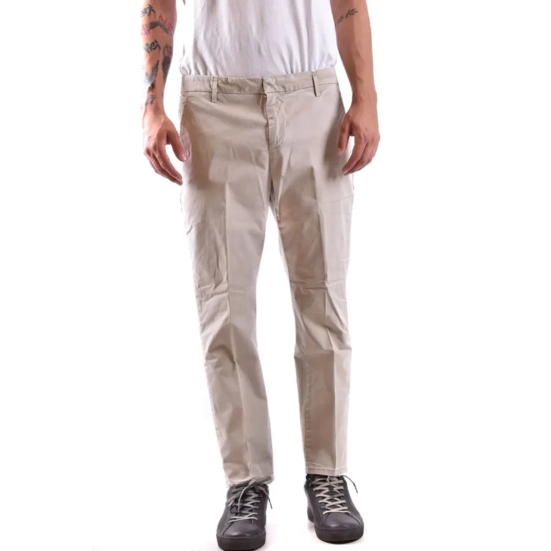 Dondup Beige Baumwollhosen für Herren