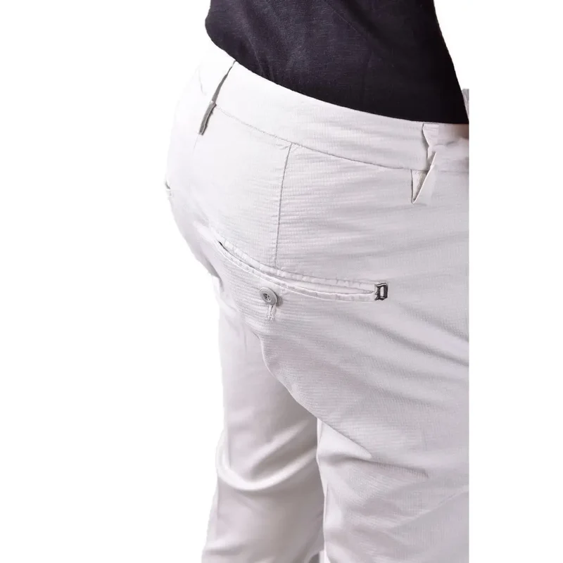 Dondup Herren graue Baumwollhose