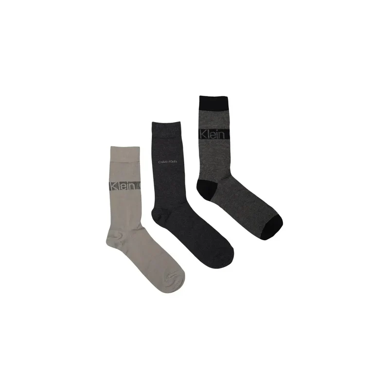 Calvin Klein Jeans Herrensocken Beige Baumwolle Geschenkbox