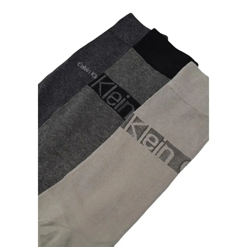 Calvin Klein Jeans Herrensocken Beige Baumwolle Geschenkbox