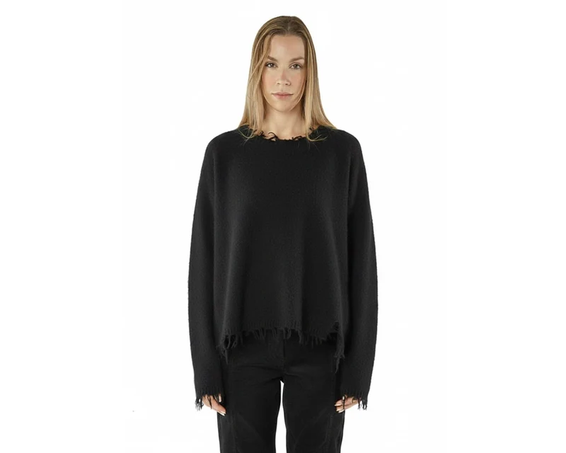 Rundholz Strickpulli Yak
