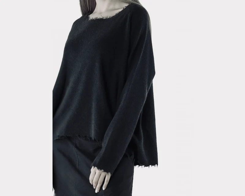 Rundholz Waschbär Merino Pulli