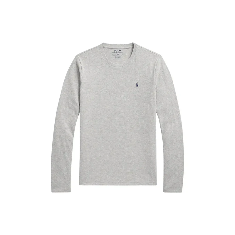 Ralph Lauren Herren Grauer Baumwoll-Schlafanzug Top