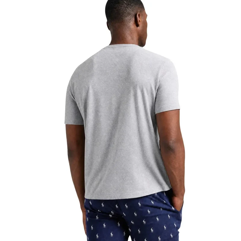 Ralph Lauren Herren Schlafanzug aus grauer Baumwolle Top
