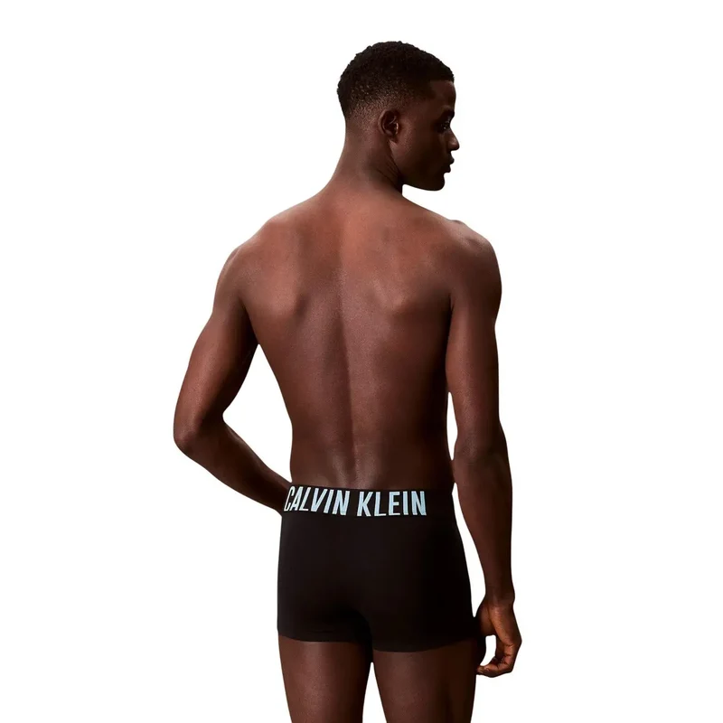 Calvin Klein Herren-Baumwoll-Badehosen, schwarz, 3er-Pack