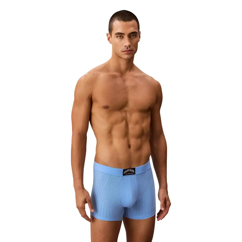 Calvin Klein Herren-Trunks aus grüner Baumwolle