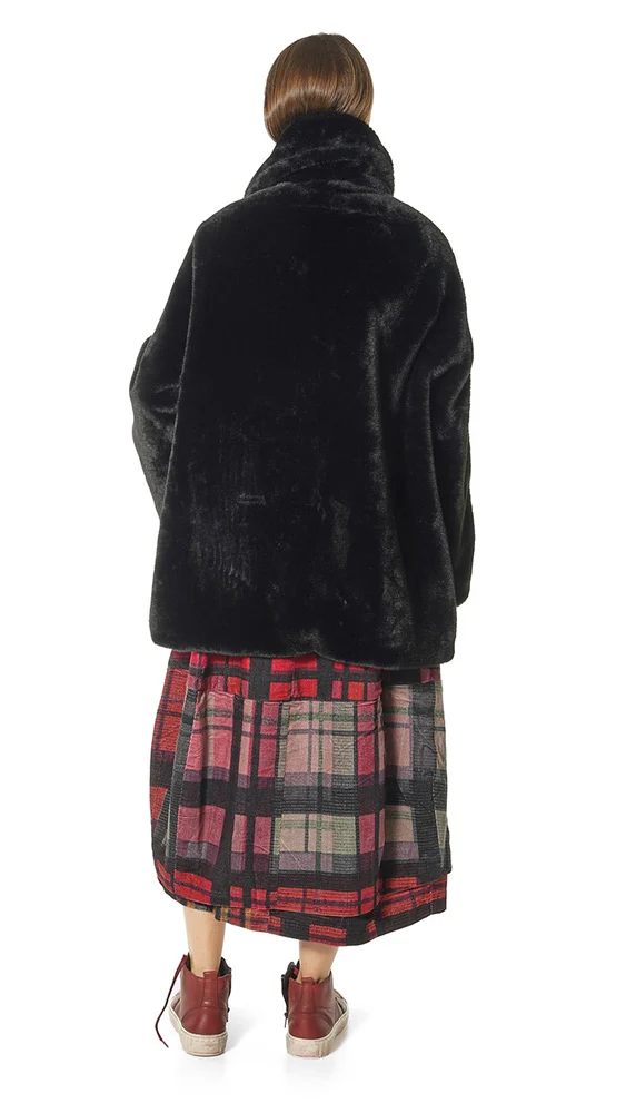 Rundholz Black Label Kunstfelljacke