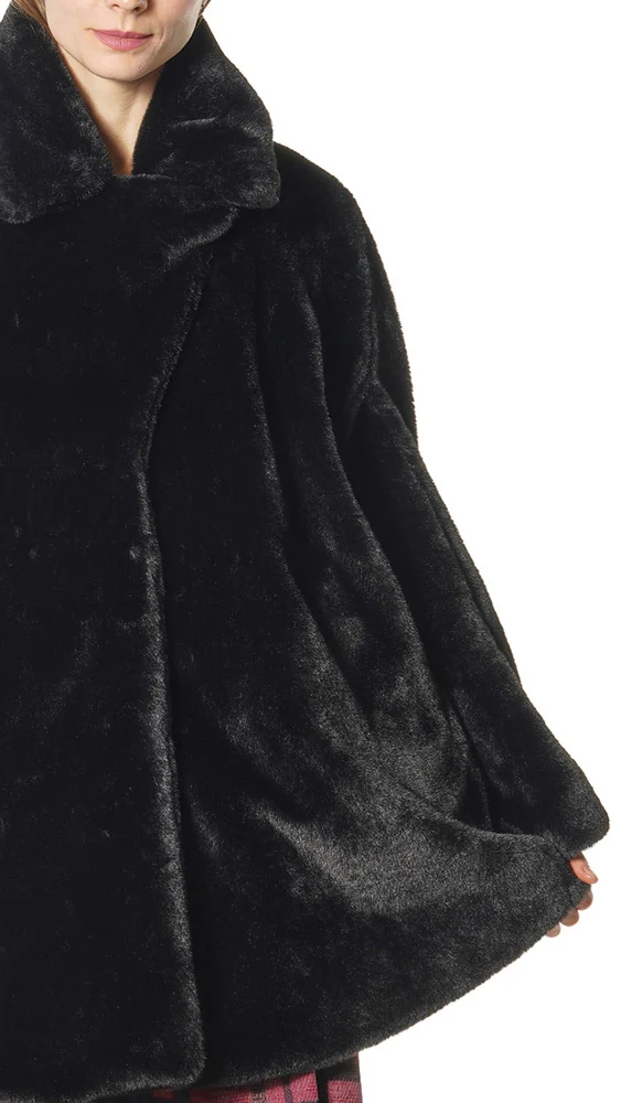 Rundholz Black Label Kunstfelljacke