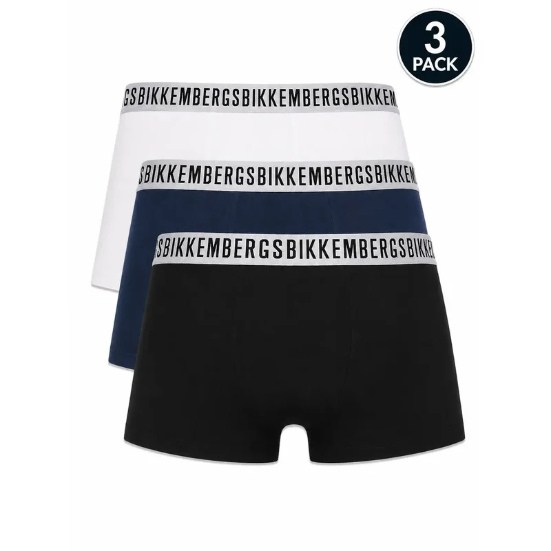 Bikkembergs Herrenunterwäsche Weiß Baumwolle Stretch