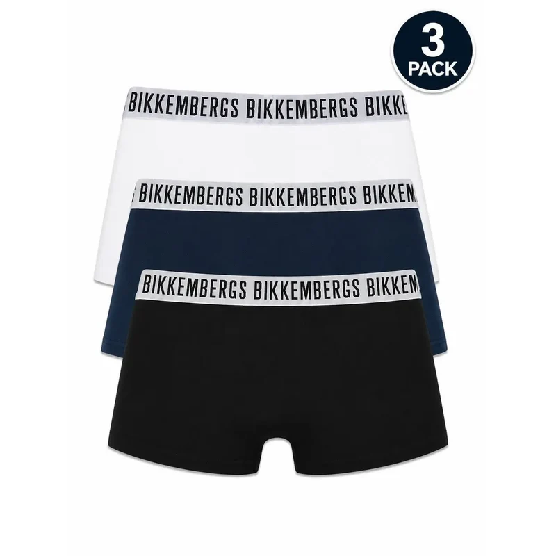Bikkembergs Herrenunterwäsche Weiß Baumwolle Stretch