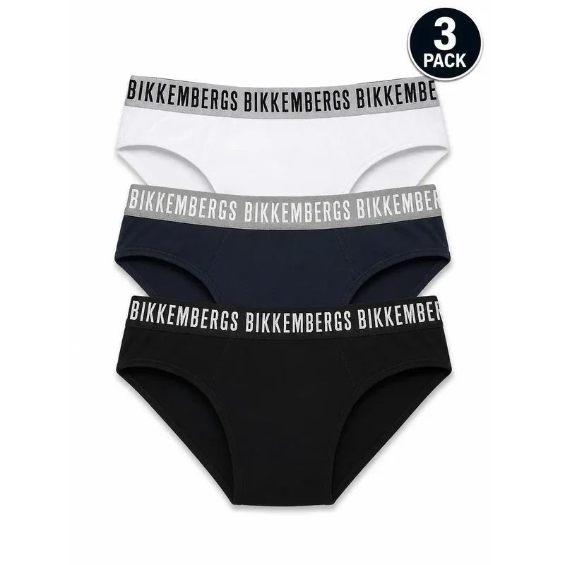 Bikkembergs Weiße Herren-Unterwäsche aus Baumwolle