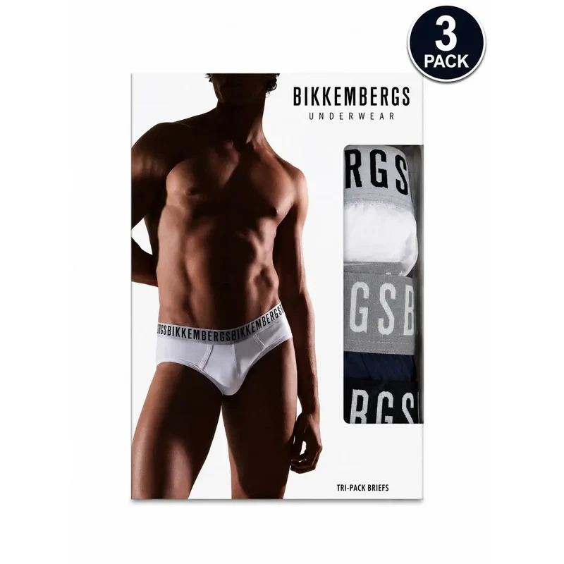 Bikkembergs Weiße Herren-Unterwäsche aus Baumwolle