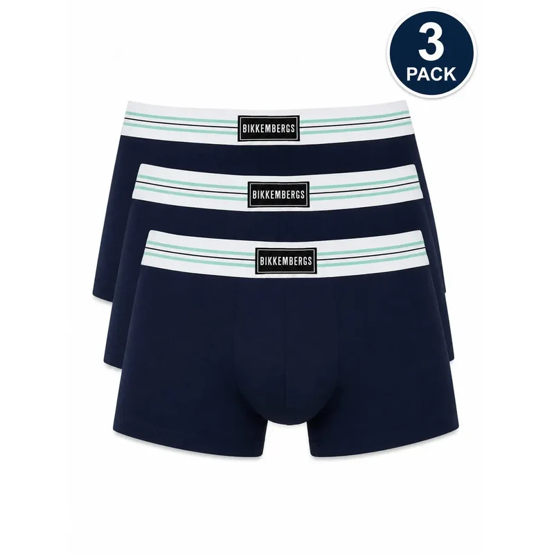 Bikkembergs Weiße Stretch-Unterwäsche aus Baumwolle für Herren