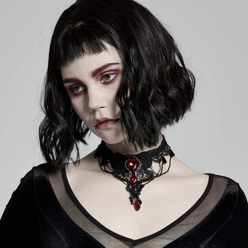 Gothic Lace Choker für Damen Hochzeit Choker