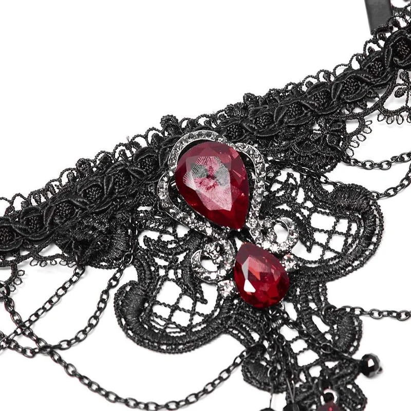 Gothic Lace Choker für Damen Hochzeit Choker
