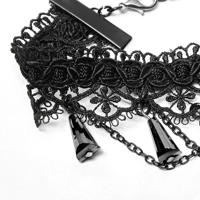 Gothic Lace Choker für Damen Hochzeit Choker