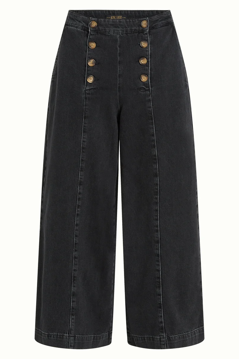 Melody Sailor Pants Rock Denim