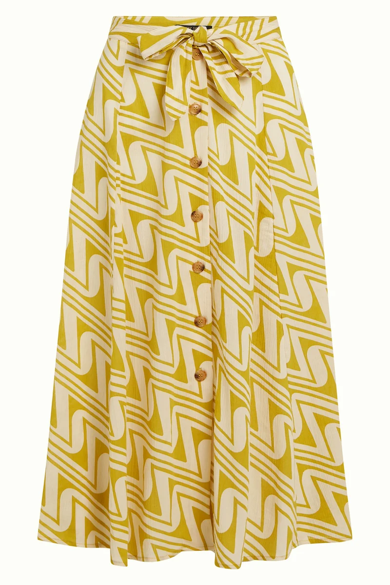 Judy Midi Skirt Laguna Woven