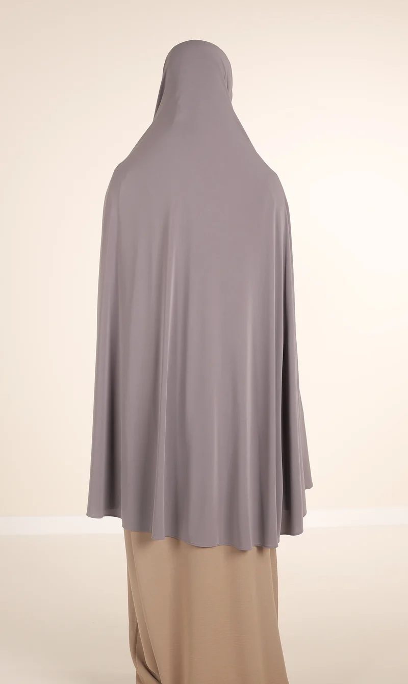 Jersey Premium KNEE Khimar - Hellgrau