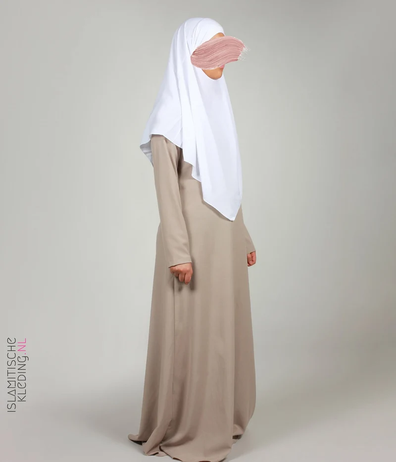 Chiffon Khimar Weiß