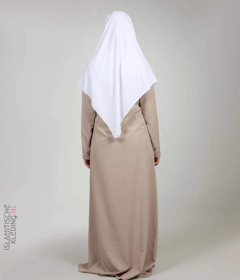 Chiffon Khimar Weiß