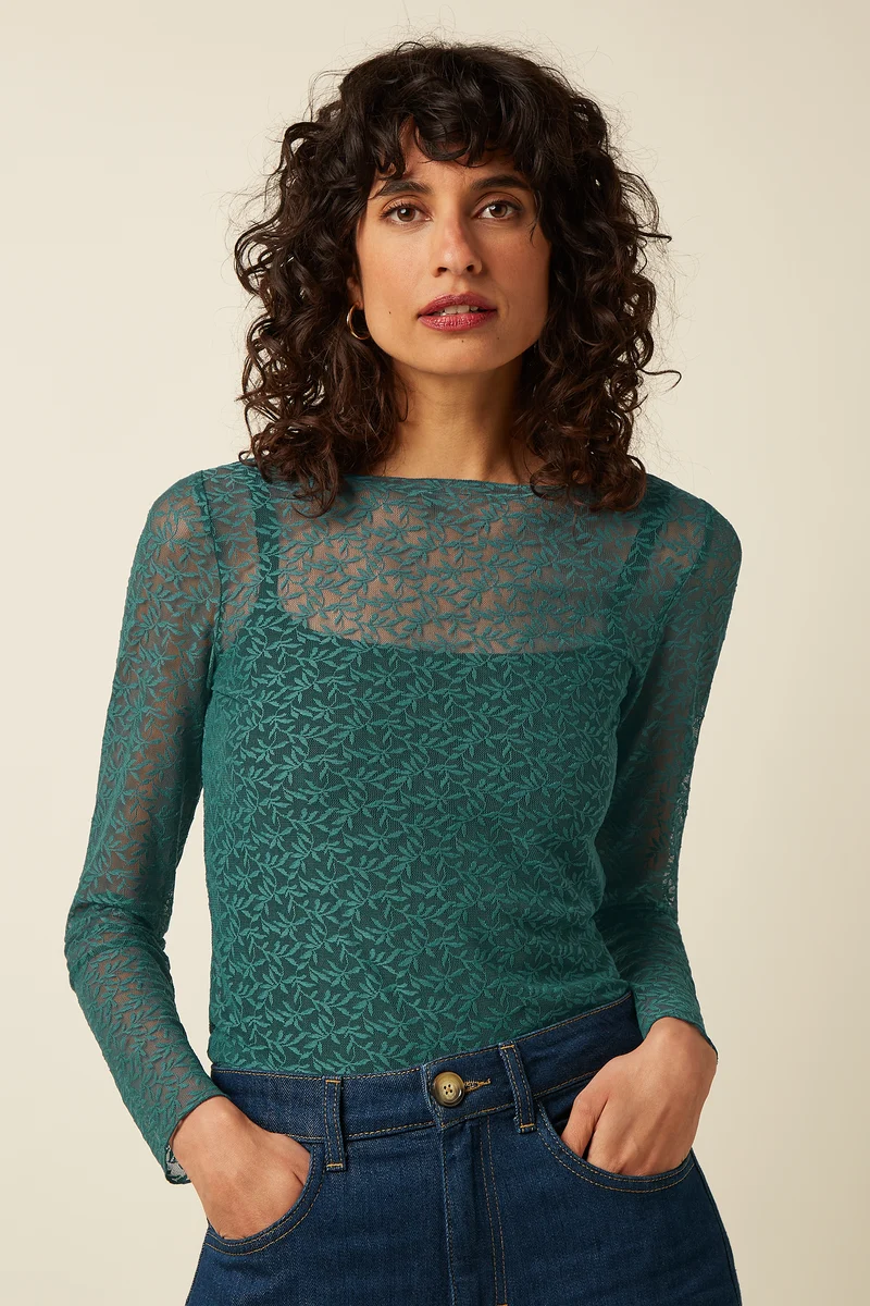 Ria Top Stretch Lace