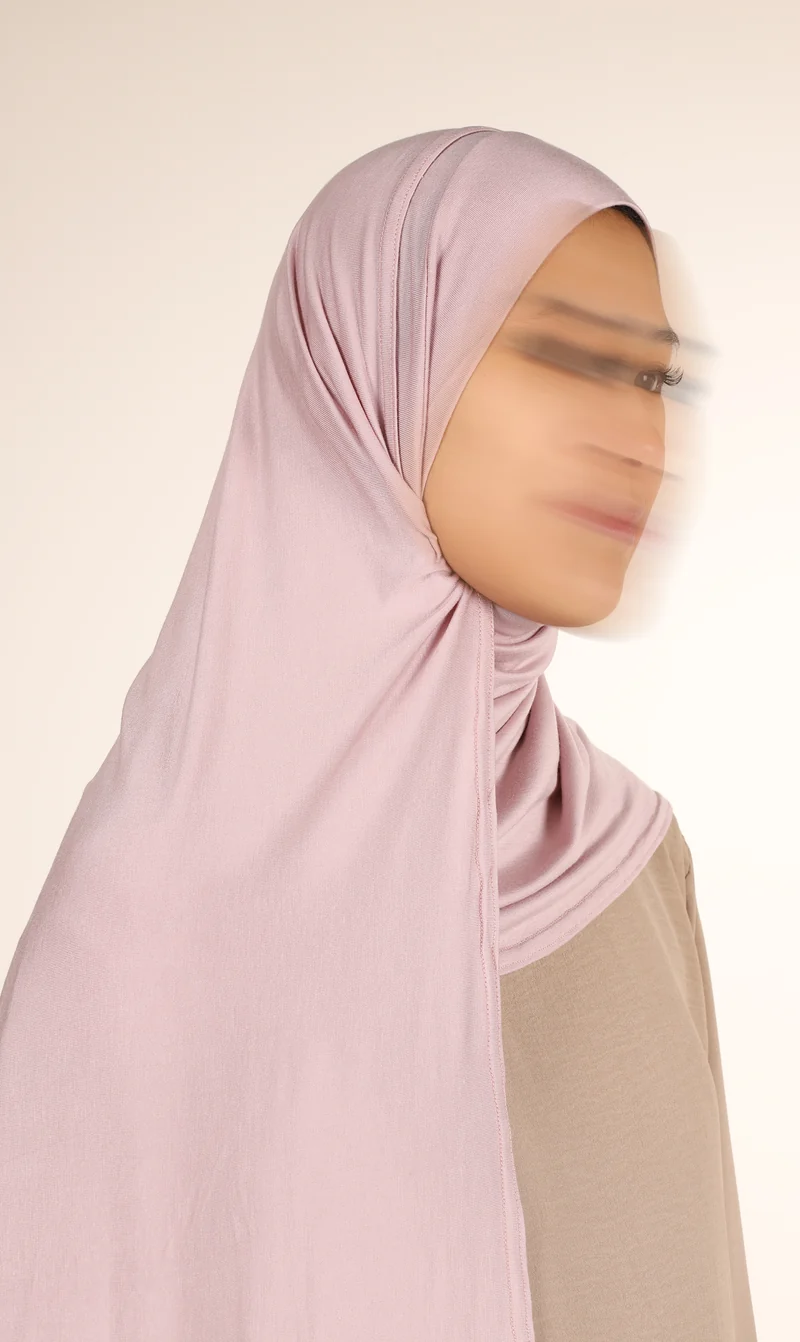 Viskose Instant Hijaab FNR – Pastellrosa