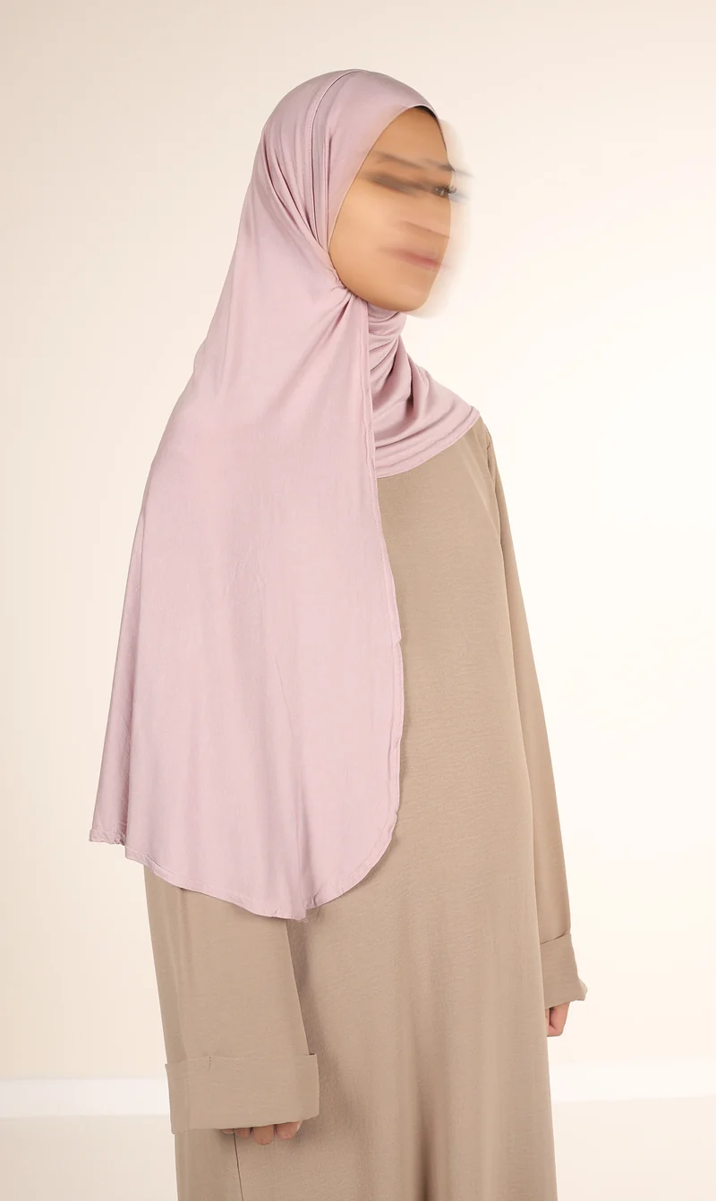 Viskose Instant Hijaab FNR – Pastellrosa