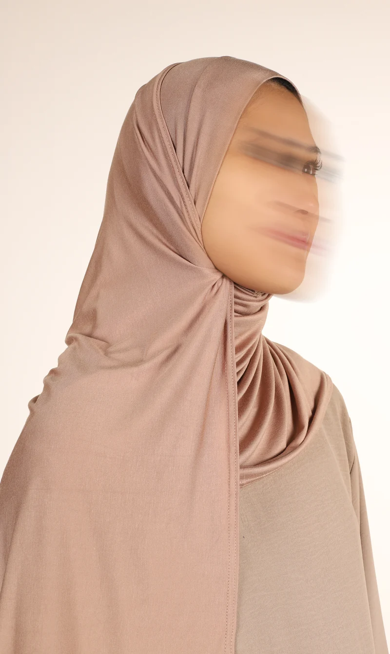 Viskose Instant Hijaab FNR - Latte