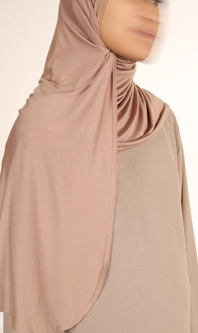 Viskose Instant Hijaab FNR - Latte