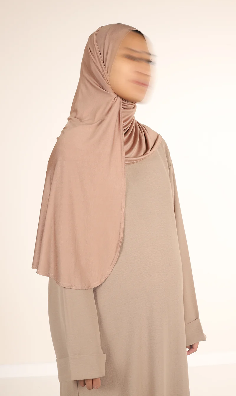 Viskose Instant Hijaab FNR - Latte