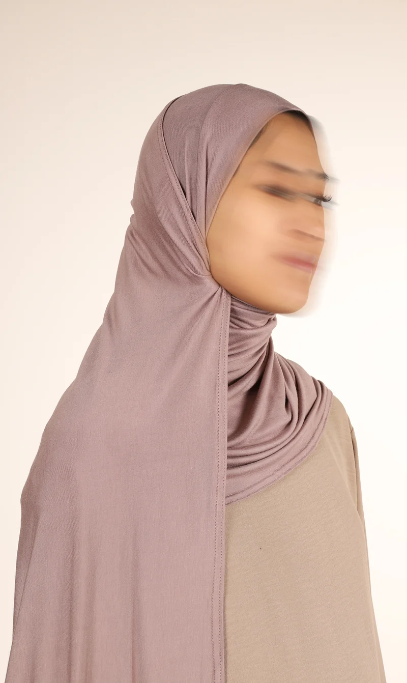 Viskose Instant Hijaab FNR - Cool Taupe