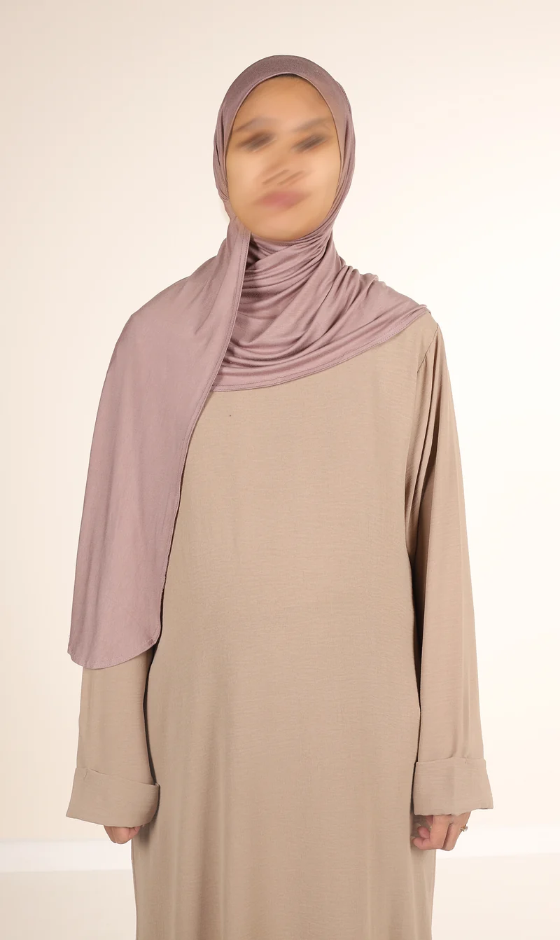Viskose Instant Hijaab FNR - Cool Taupe