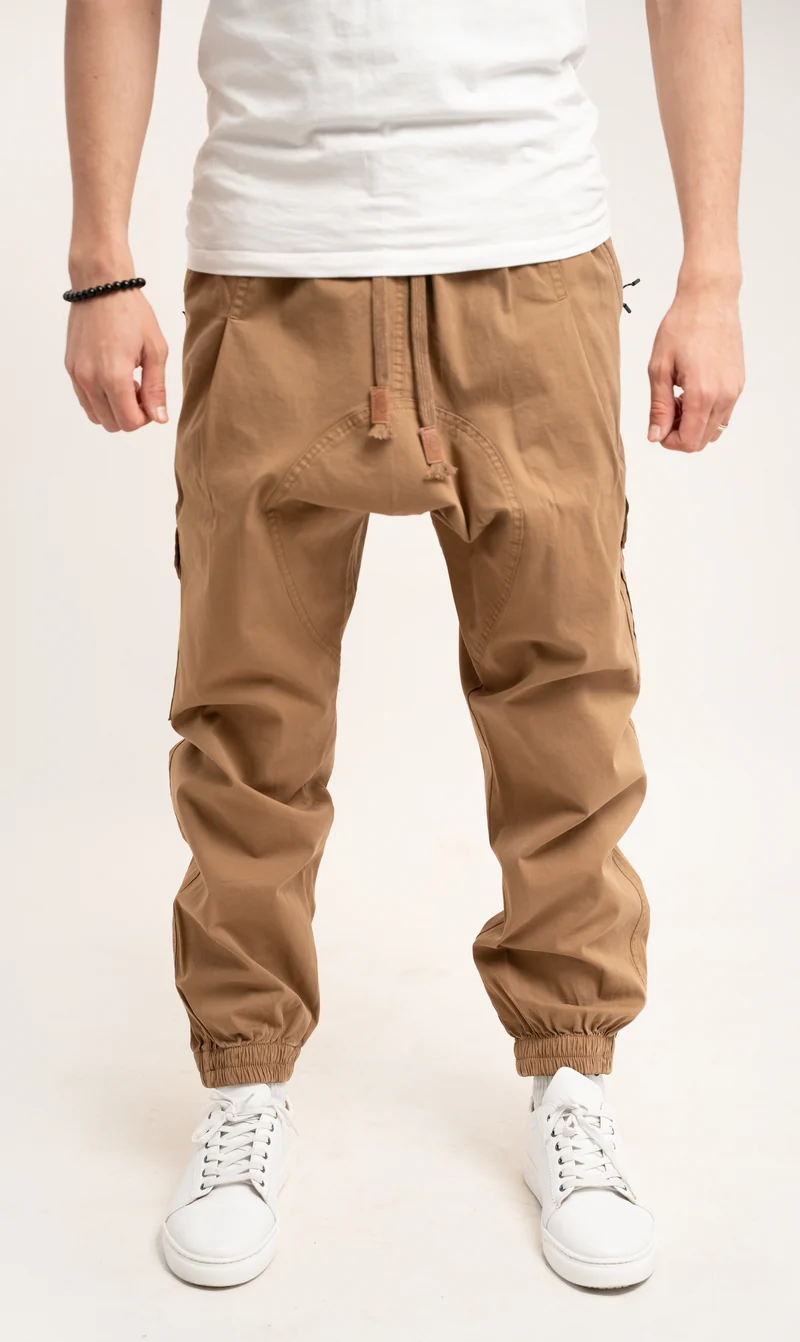 Jassim Chino Baumwolle - Taupe
