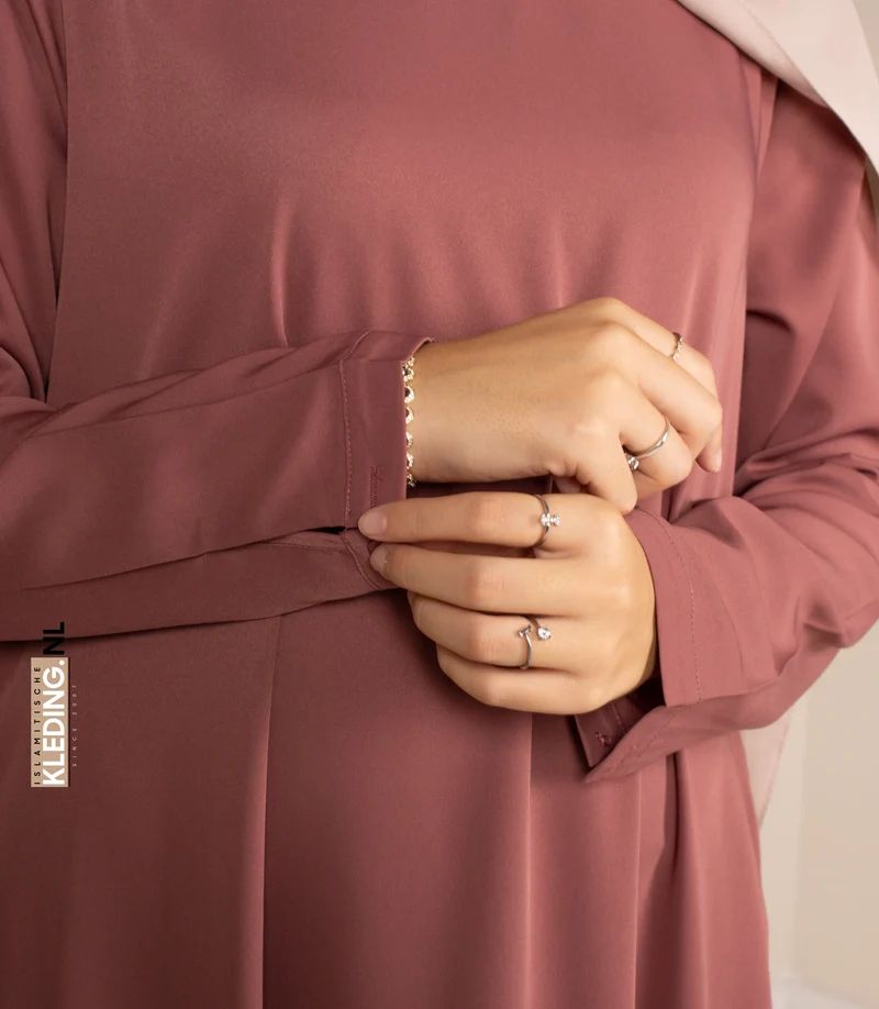 Abaya A-Linie – Ellysa – Wood Rose