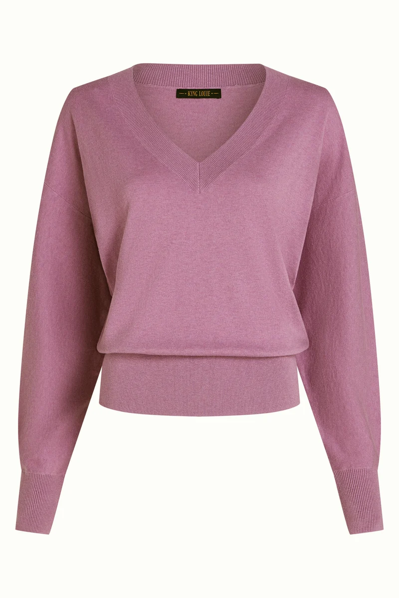 Mauve V Top Cocoon