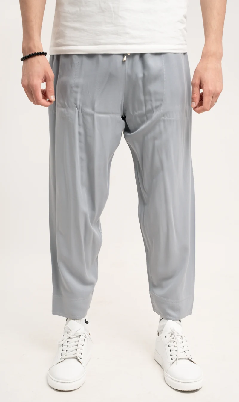 Relax Viscose Hose - Hellgrau