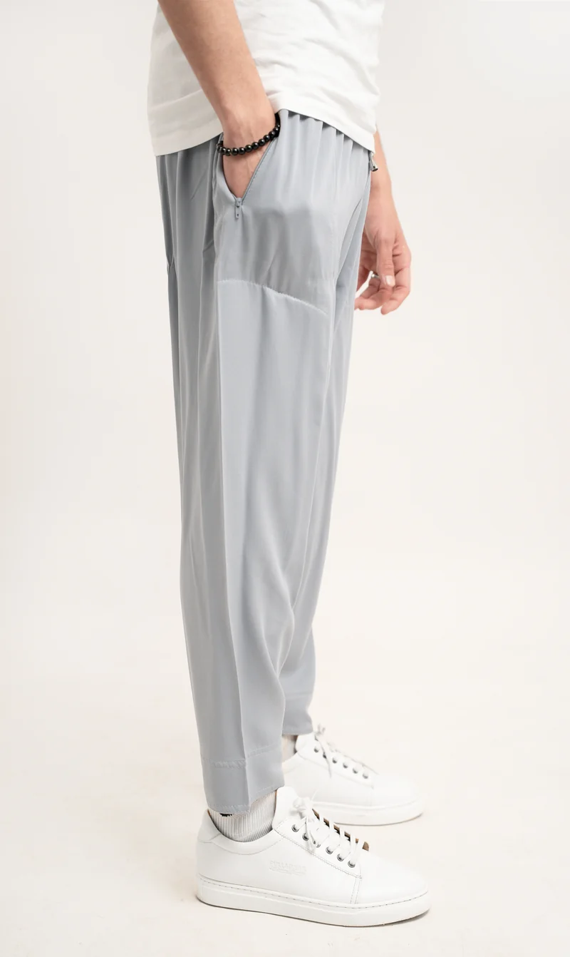 Relax Viscose Hose - Hellgrau