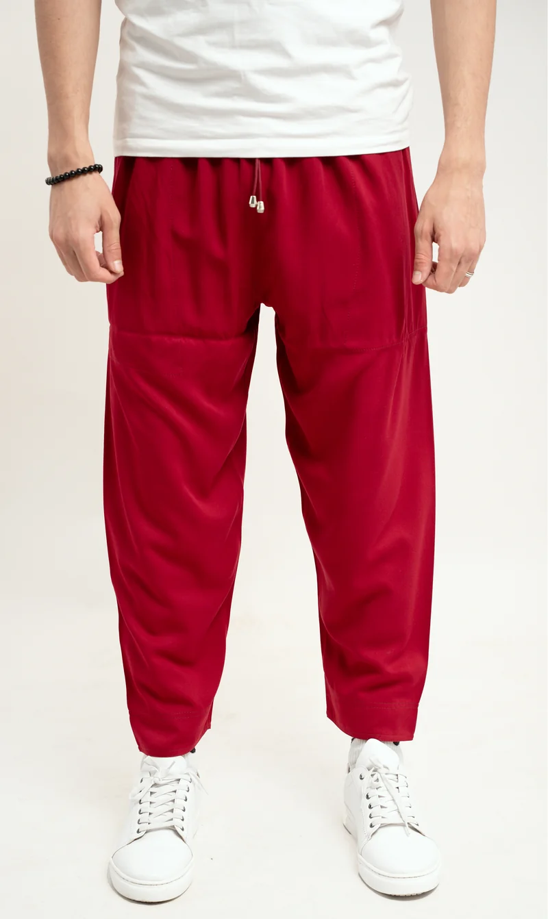 Relax Viscose Hose - Rot