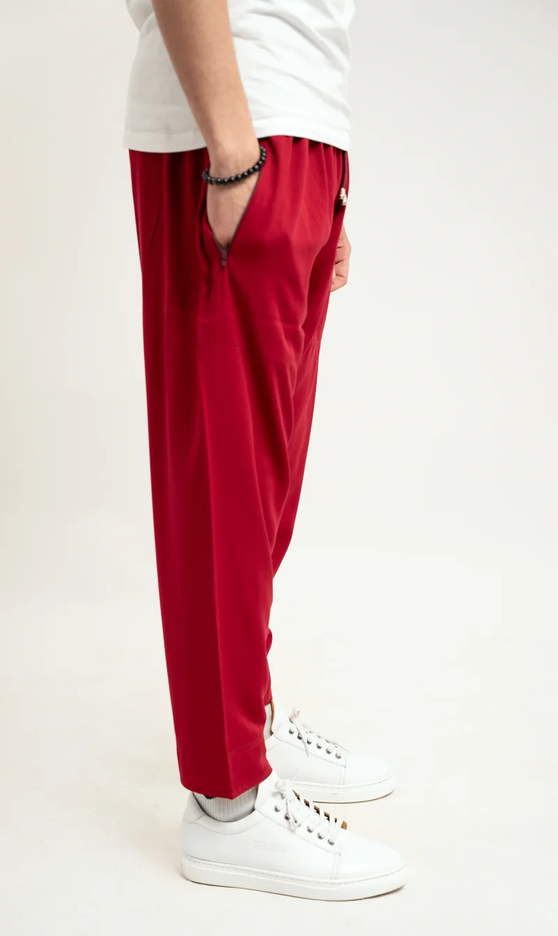 Relax Viscose Hose - Rot