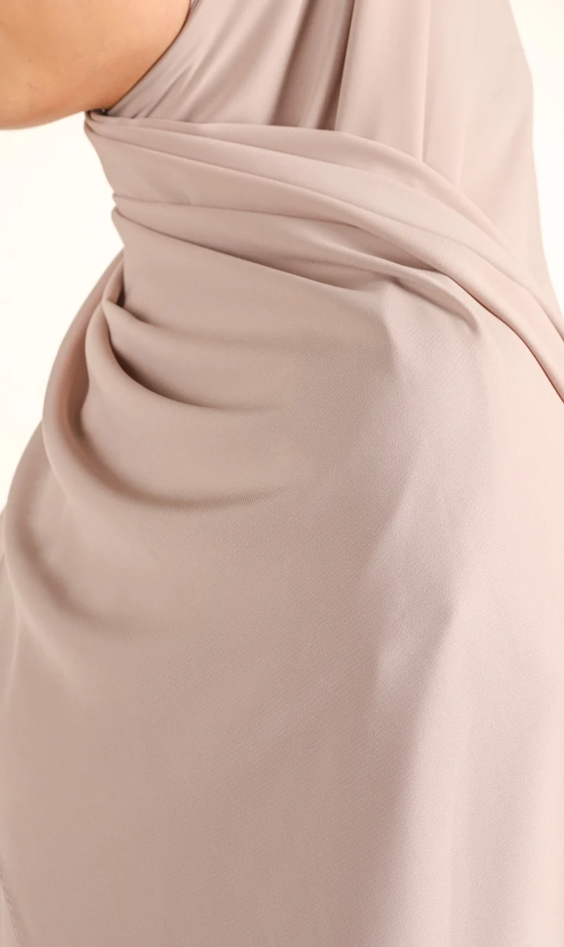 Perlenschal 70*200 Founara - Creme