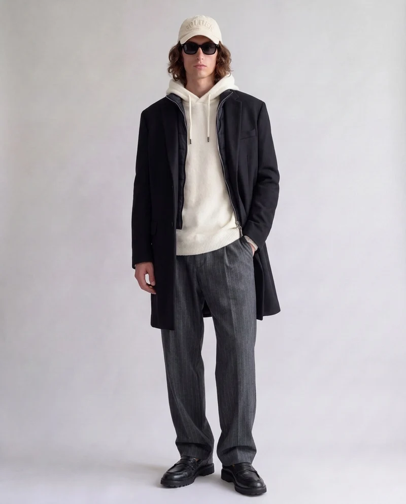Pullover con cappuccio