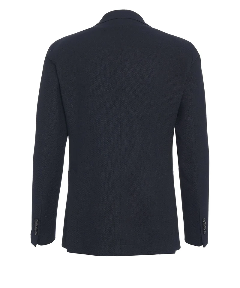Blazer con applicazione logo