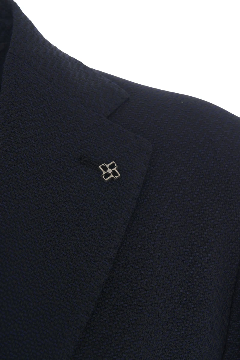 Blazer con applicazione logo