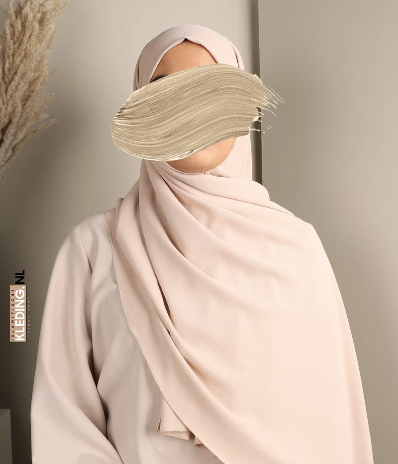 Noora Jaz Stretch-Schal – Weizen