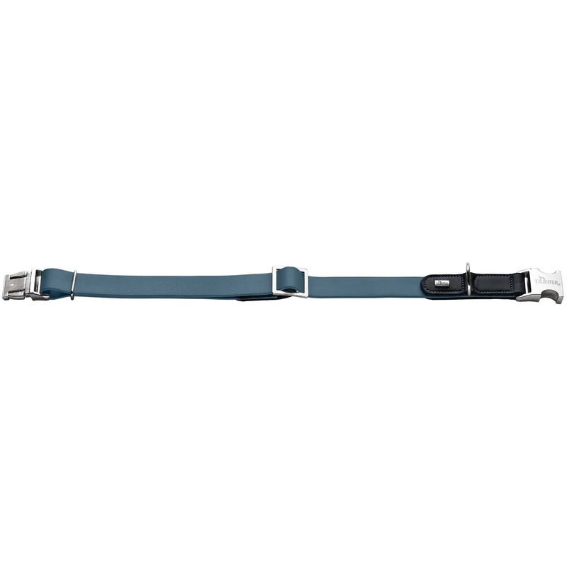 Halsung Wolmar BioThane® x Leder Alu-Strong