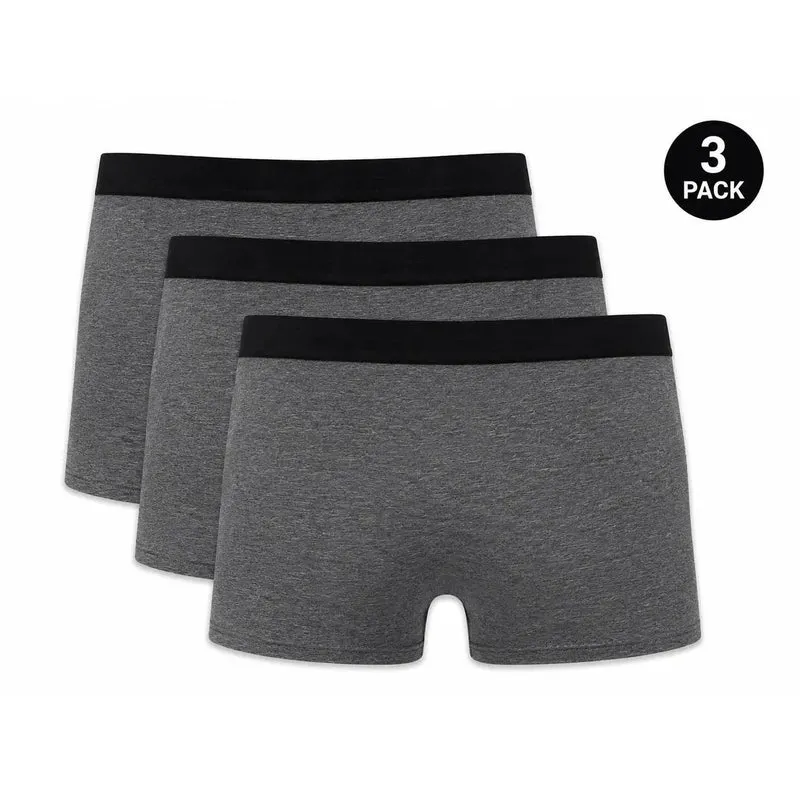 Roberto Cavalli Herren graue Baumwollunterwäsche Boxershorts