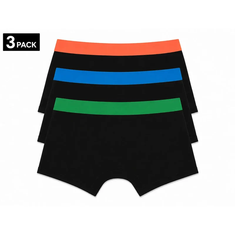 Palm Angels Herrenunterwäsche Baumwolle Schwarz Stretch
