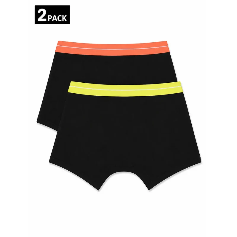 Palm Angels Herren Baumwollunterwäsche Schwarz Elastische